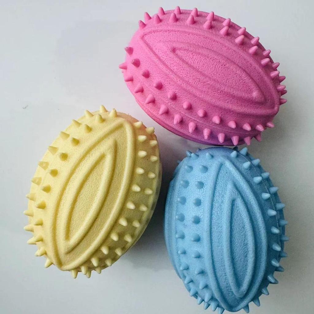 Durable TPR Teething Dog Toys for Golden Retrievers and Corgis - Bite-Resistant Cleaning Sticks and Balls