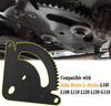 25-Tooth Metal Steering Sector Gear Set with Bushing and Bolts for John Deere Tractor