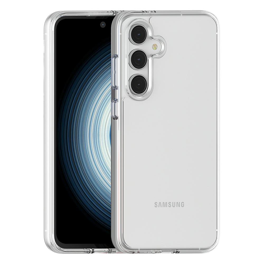 AMORUS For Samsung Galaxy S25 FE Case Soft TPU Hard PC Back Shockproof Phone Cover