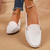 Damen Loafer Leichte Schuhe für Damen Bequeme Freizeit-Sneaker Zum Hineinschlüpfen Ballerinas Damen