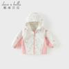 DAVE&BELLA Girls' Waterproof Windbreaker Jacket