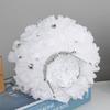 Diamond Crown Decorative Handheld Flower Rhinestones Wedding Bouquet with Ribbon