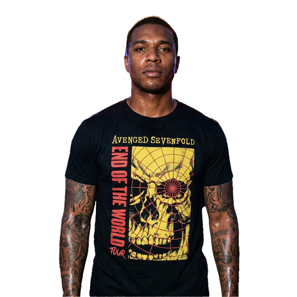 Avenged Sevenfold Unisex Adult End Of The World Tour T-Shirt