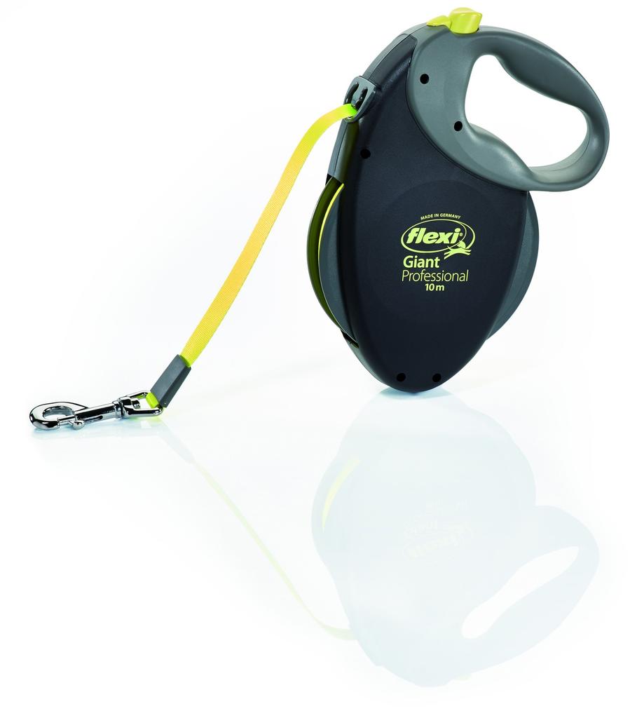 FLEXI SPECIAL GIANT L guinzaglio automatico per cani, nastro al neon, 10m, fino a 50kg