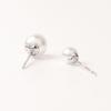 Noonoo Fingers (2 SET) Back Heart Pearl Earrings Set