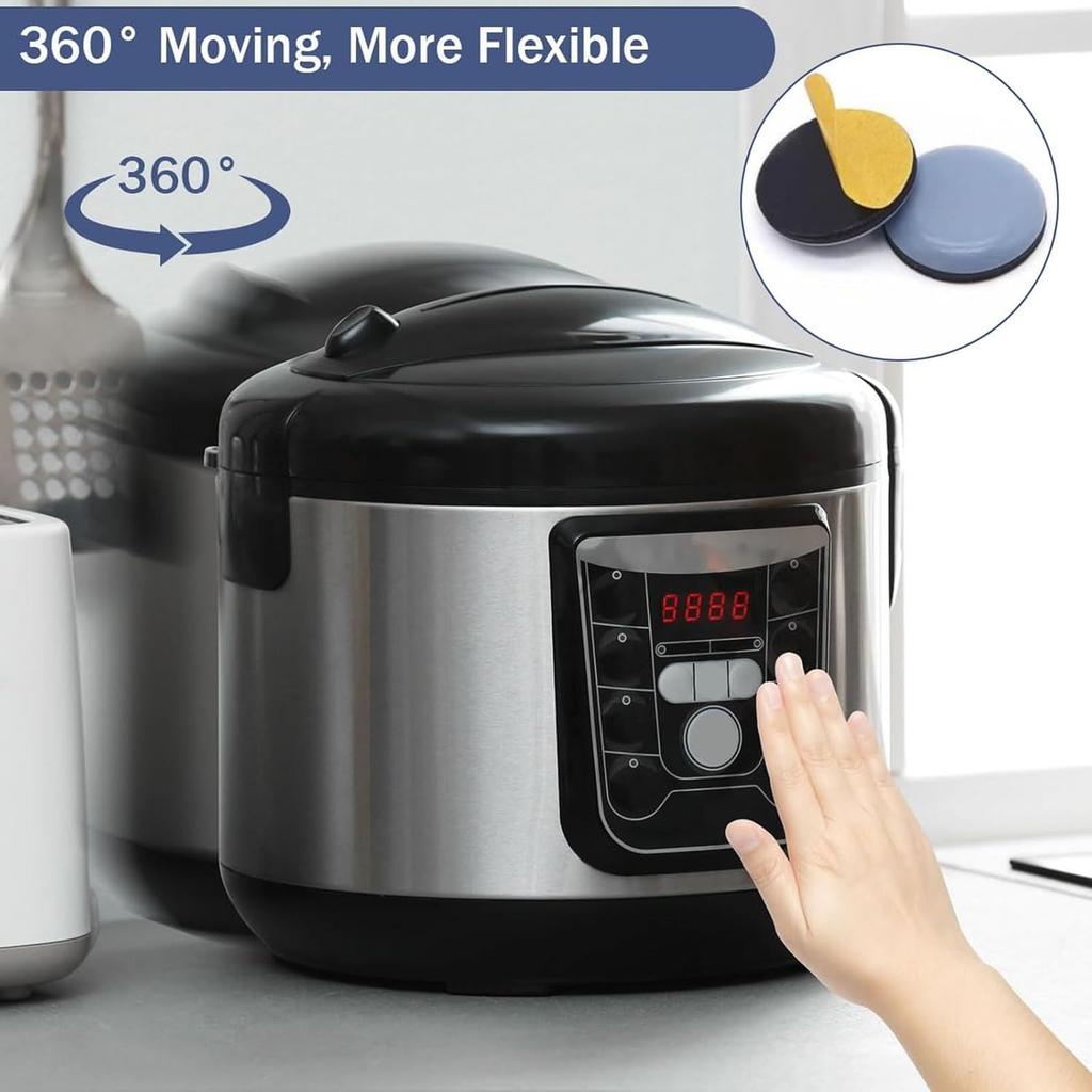 Compact Size Appliance Accessories Countertop Use Compatible With Various Surfaces Easy Attachment Process Facilitates Movement