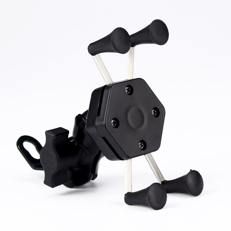 X Outdoor Riding Bike Phone Mount E-bike Phone Bracket Phone Holder for Motorcycle Manual clip
