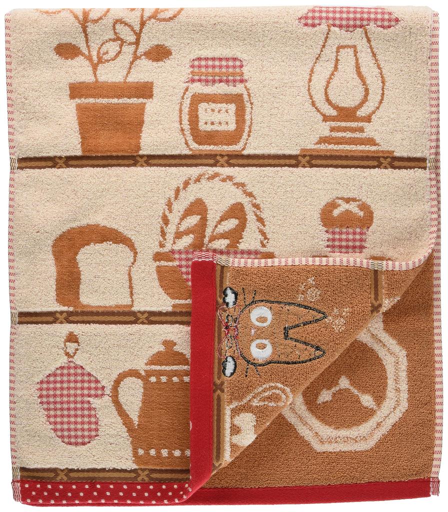 Marushin Delivery Service Jiji Jiji Shelf Face Towel 0594109300 Kiki's