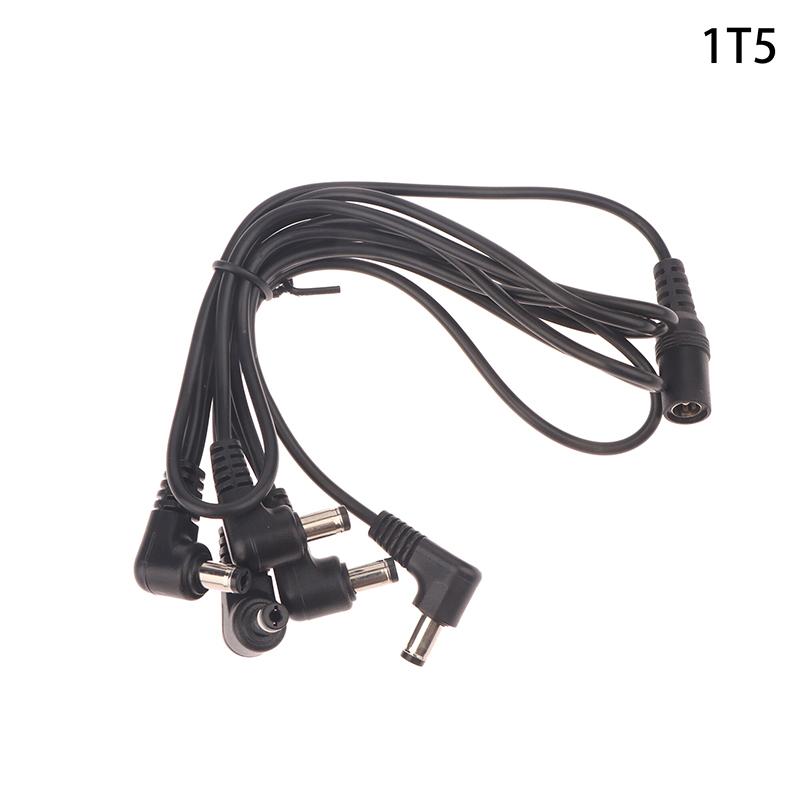 Guitar Effects Pedal Daisy Chain 1 To 2/3/5/6 Ways Guitar Accessories Power Supply Splitter Cable For 9V Dc Adapter Plug