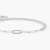 Jbans Classic Line Point Scenty Double 1098 Chain Skull Pendant String 1235Bk Bracelet Set (C2501-Se394_Bk)