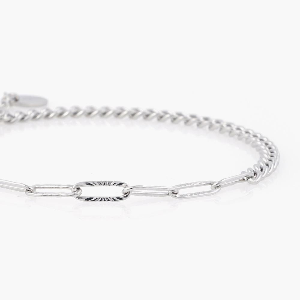 Jbans Classic Line Point Scenty Double 1098 Chain Skull Pendant String 1235Bk Bracelet Set (C2501-Se394_Bk)