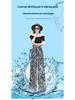2025 Women's High-Waisted Ice Silk Wide-Leg Pants - Summer Style with Drape Design