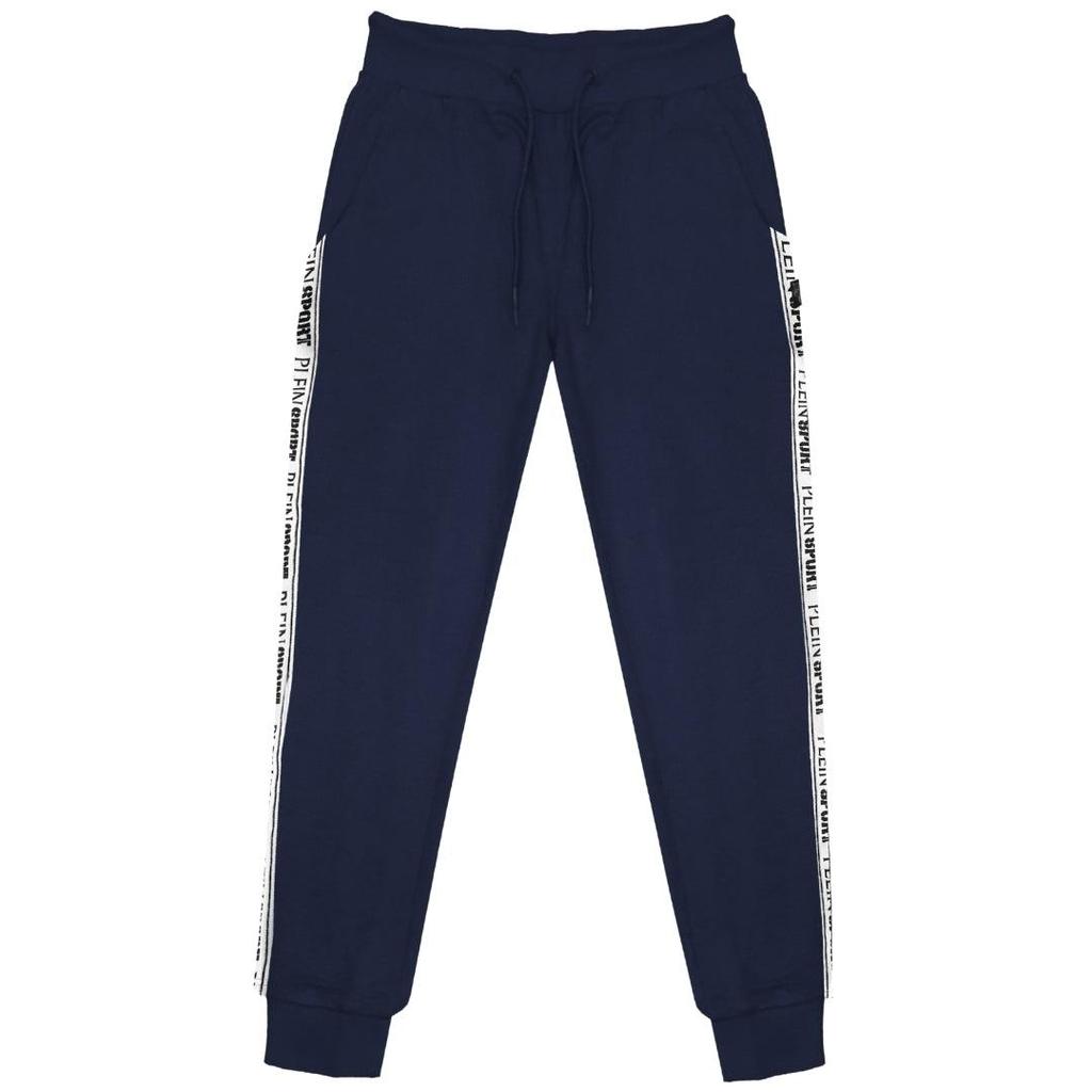 Plein Sport Mens Branded Tape Jogging Bottoms