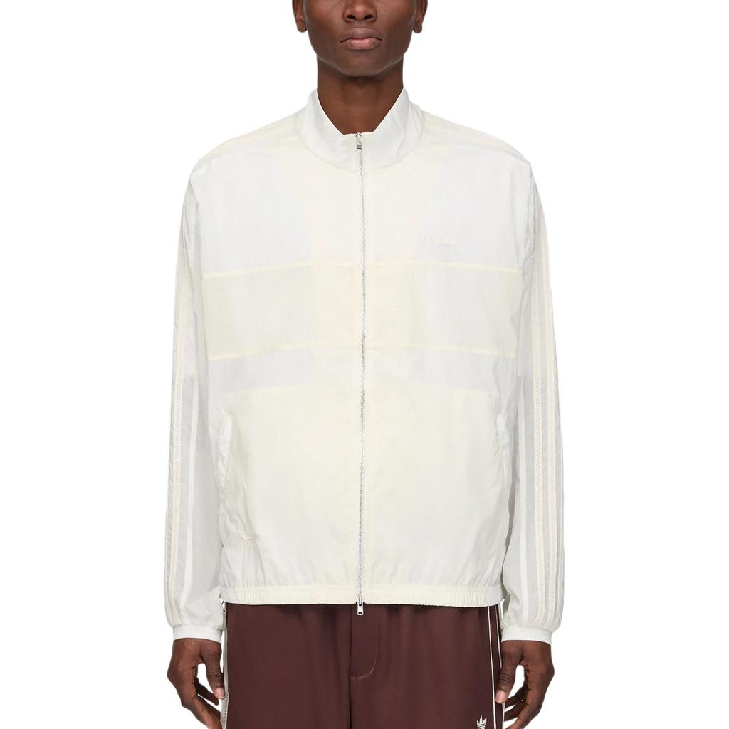 Adidas Originals Wales Bonner Sports Zip Striped Stand Collar Jacket Unisex jackets KF9251