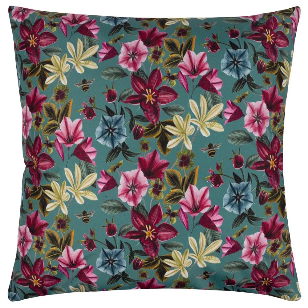 Wylder Midnight Garden Bee Outdoor Cushion Cover