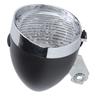 3 LED Retro Bike Headlamp Black and Silver Cycling Lighting Accessory Bike Headlight  Bike Lighting