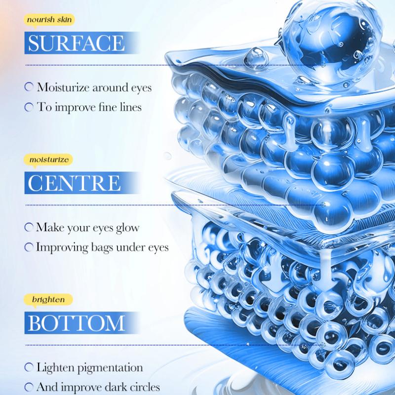 Blåbär Frukt Slät Ögonmask SADOER Återfuktande och Återfuktande Ögonmaskplåster