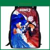 The Sonic Hedgehog 3 Backpack Oxford Large Capacity School Bookbag Bag Unisex