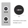 LRPOS1 New 2025 Car Carbon Leathe Coasters Pads  Centre Console Cup Non-Slip Mats For BMW F11 G11 F10 F30 G08 G28 G20 G30 X3 X5 X6 Seri