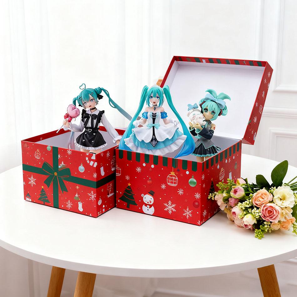 Anime Hatsune Miku Cinnamoroll Figure Peripheral Collectible Models Decorative Decorations Children Kawaii ChristmasGift X Articulated Poseable