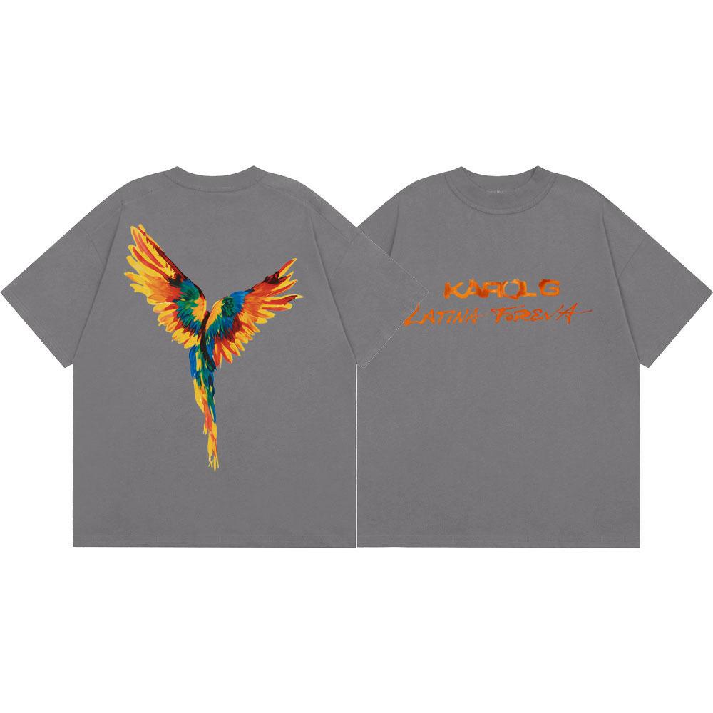 T-shirt Grafica Tour 2026 Cantante Karol G Uomo Donna Moda Musica Pop T-shirt a Maniche Corte Cotone di Alta Qualità T-shirt Oversize