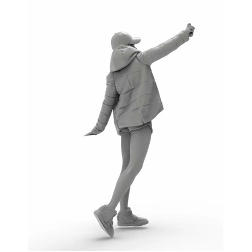 Tori Factory 1/35 Girls in Action Series Zenny Resin Kit GM-026