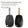 2 3 Buttons Silicone Car Key Case For Renault Trafic Clio Duster Logan Dacia Sandero For Nissan Terrano Almera