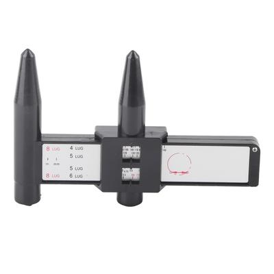 Car Wheel Rim Bolt Pattern Sliding Measuring Gauge Tool PCD Ruler 4 5 6 8 Lug