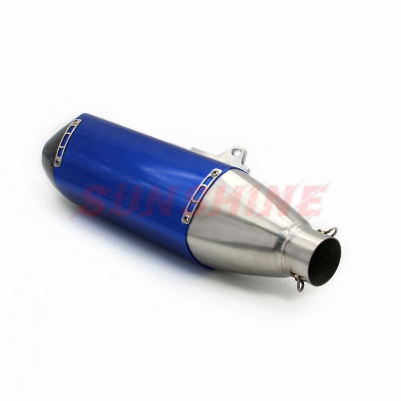 Escape Moto Universal Exhaust Motorcycle Muffler Pitbike Pipe Motocross Tip Systems For CRF230 CFR250 CRF150 EXC WR450 RC390