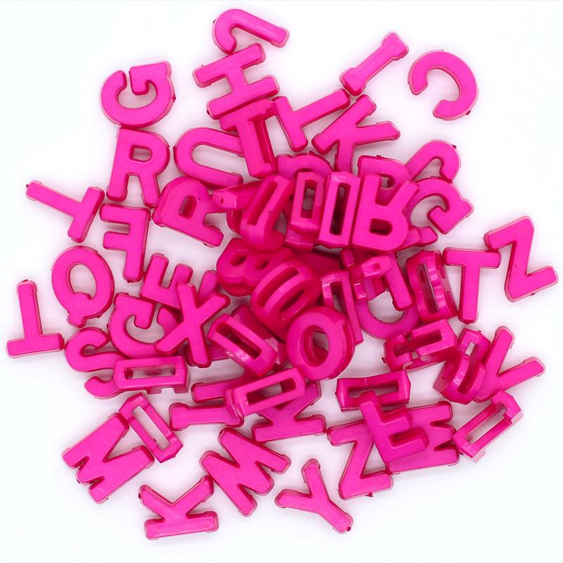 Colorful Acrylic Letter Beads for DIY Bracelets - Early Education Jewelry Accessories