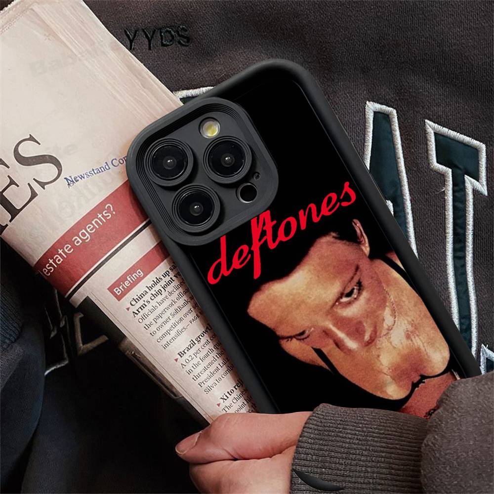 

Band D-Deftones Phone Case For iPhone 17 16 15 14 13 12 11 Air Plus Pro Max Soft Back Cover iPhone 14 pro