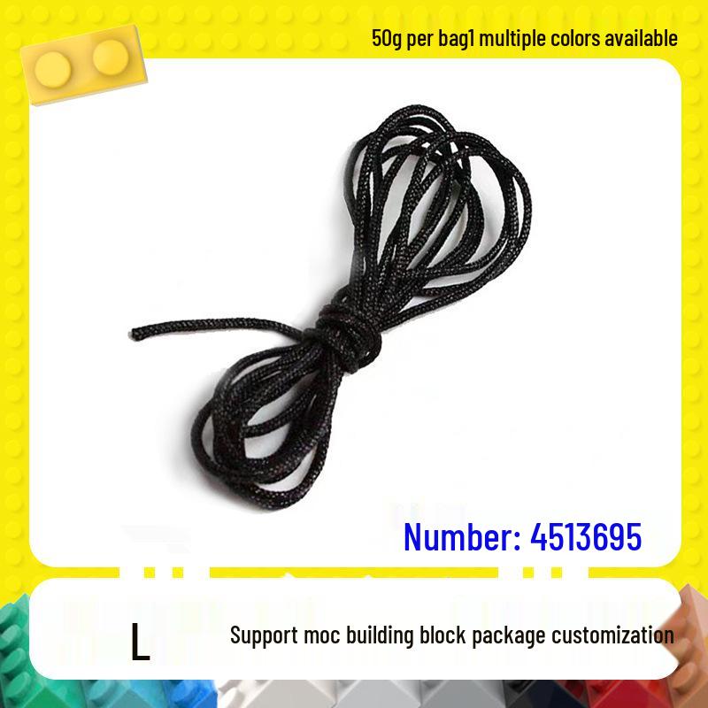 

100cm Cross-Border Compatible LEGO Roll Cord MOC58558 for Building Blocks