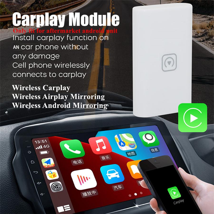 Car Wireless Carplay Dongle Android Mirroring For Android Navigation Head Unit