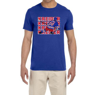 York Rangers Chris Kreider Text Pic Unisex T-shirt