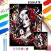 Cruella De Vil Oil Painting Kit Home Bedroom Wall Decor Handmade Gift Art Crafts Supplies Modern Living Room Wall Art Decor