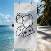 Cartoon G-Ganadi Dog Cat Towel Quick Drying Beach Towels Are Suitable For Swimming Pools Camping Yoga And The Gym