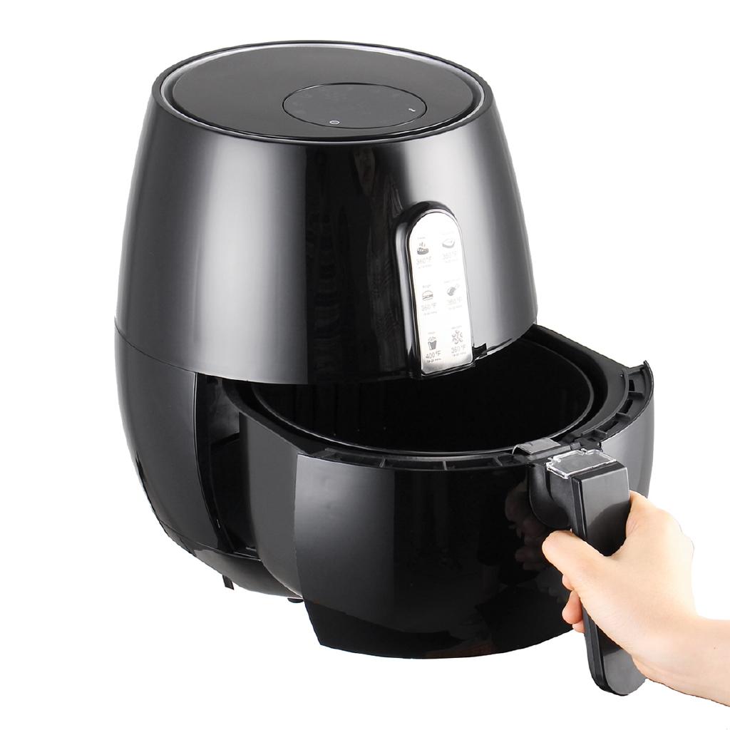 1400W 5.2L Health Fryer Cooker Smart Touch LCD Airfryer Pizza Oil Free Air Fryer Multi Function Smart Fryer for French Fries