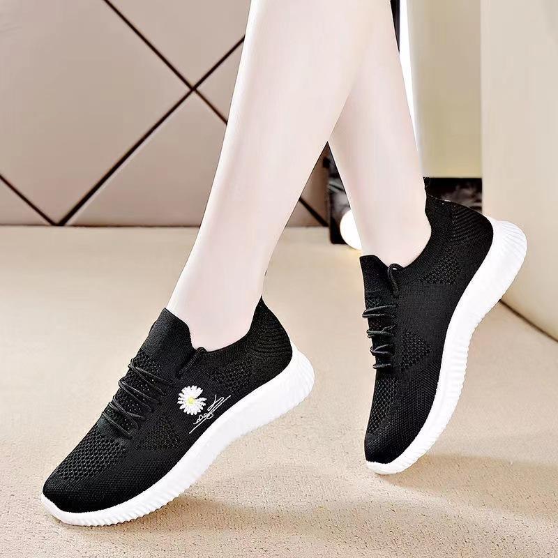 Fashion Spring and Summer Ladies Light Anti Slip Wear Wear Sports Running Shoes School Shoes