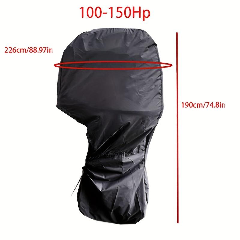 Motor Engine Boat Cover Anti Half Outboard UV Oxford Waterproof Protector Dustproof Air Antigores Yacht Marine 420D 6-225HP