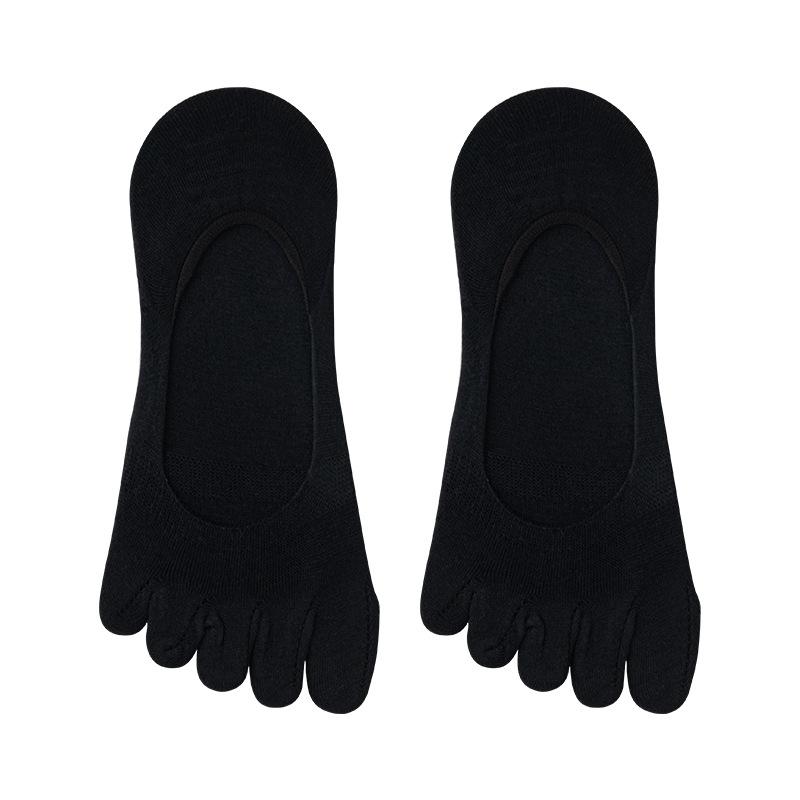 Socks Summer Sweat-Absorbing Thin Sub-Toe Socks Non-Slip And Non-Falling Heel Socks Pure Cotton Deodorant Invisible Socks Socks Industry
