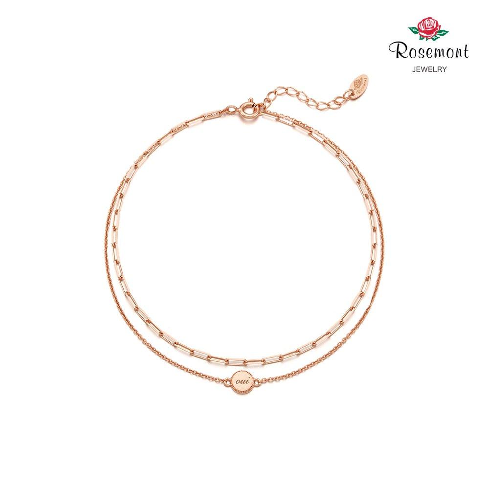 [Rosemont] Silver Anklet Rc0210
