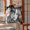 Japanese Junji Ito Tomie Pillow Gift Home Office Decoration Bedroom Sofa Car Cushion Cover Case 45X45