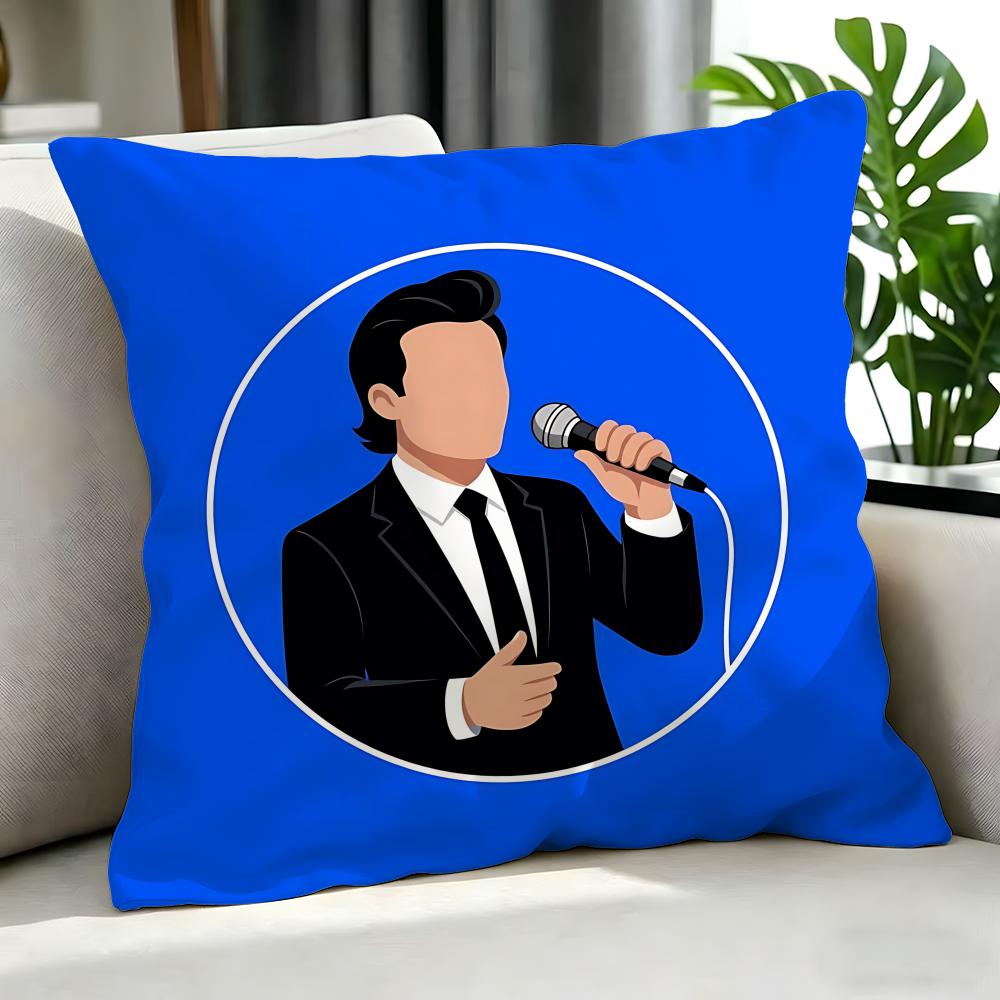 Band JJulio Iglesiased Cushion Cover Cushion Cover Set Pcs x x x Pillowcase Decorative Sofa Home Decor