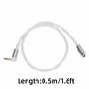 Plug and Play Audio Extension Cable Stereo Extension Cord  for Headphone Tablet Speaker Amplifier