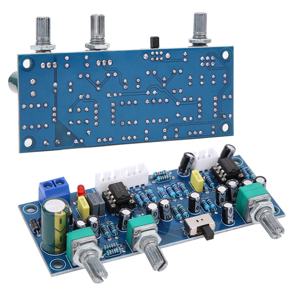 Vorverstärkerplatine 2.1-Kanal-Tiefpassfilter Subwoofer-Tonplatine HIFI-Platine