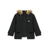 Down Jacket Winter Women's Black (Unisex) Down Jackets AWJ14366 BK