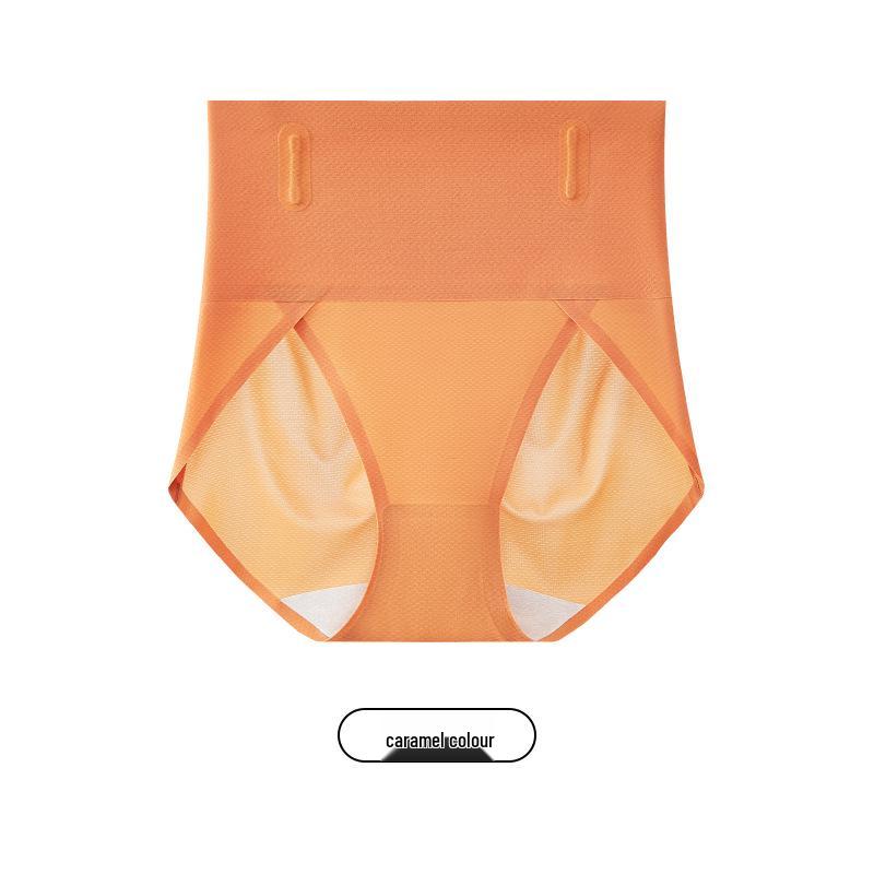 

Бесшовные трусики-панталоны с завышенной талией и жаккардовым узором для контроля живота - Легкое летнее белье для женщин с эффектом лифтинга бедер XL