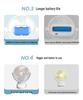 Compact Rechargeable Clip-on USB Fan for Desktop/Home/Dorms