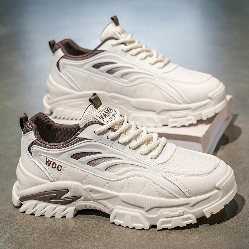 Autumn Men's Shoes New Breathable Mesh Sneakers Men's Trend Versatile Platform Casual Running Men