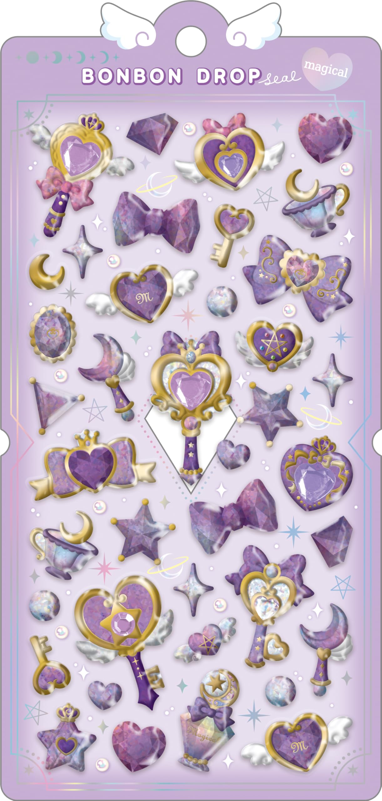 Coolia Sticker Bonbon Drop Sticker Magical Purple 01129
